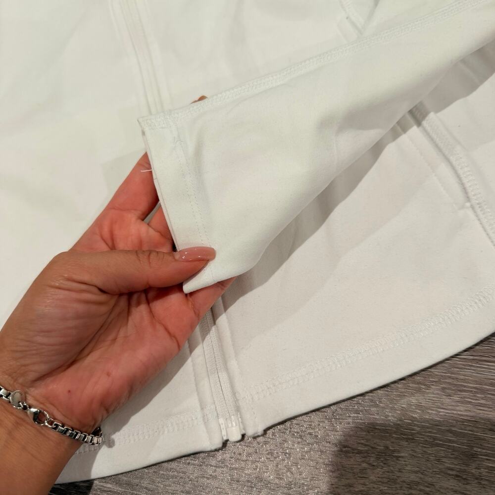 Beyond Yoga White Full ZIp Sweater Size Small - Picture 3 of 10
